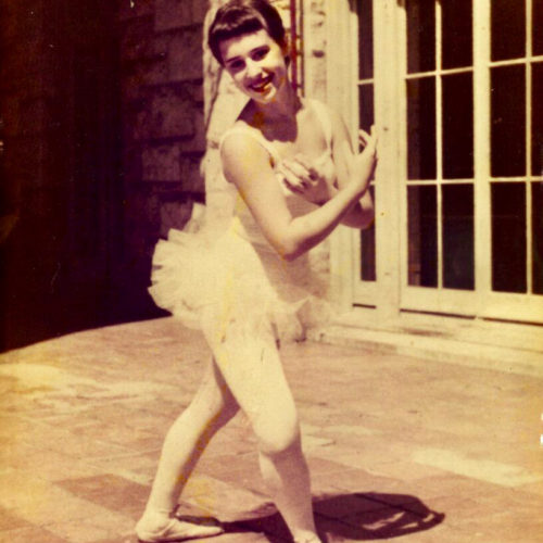Here I am at 14. Oh, how I loved ballet!